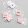 Big Dot of Happiness Rose Gold Grad - 2025 Graduation Party Round Candy Sticker Favors - Labels Fits Chocolate Candy (1 sheet of 108) - 3 of 4