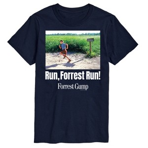 Men's - Forrest Gump - Run Forrest Run Short Sleeve Graphic T-Shirt - 1 of 4