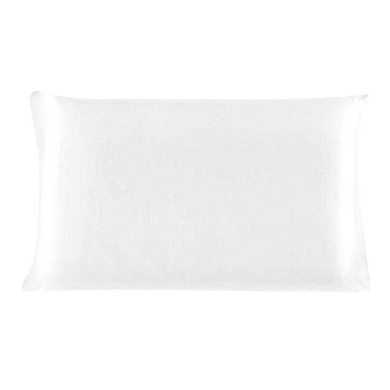 1 Pc 100% Mulberry Silk Fabric Pillow Case - PiccoCasa, 3 of 9