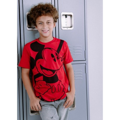 Disney Mickey Mouse Big Boys 2 Pack T-Shirts Brown / White 10-12 — фото 2