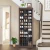 Shoe Cabinet, 10-Tier Entryway Shoe Storage Cabinet with 27 Cubbies and Tall Boots Storage - 4 of 4