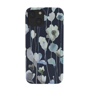 Ninola Design Watery Abstract Flowers NavySnap iPhone Case - Society6 - 1 of 1