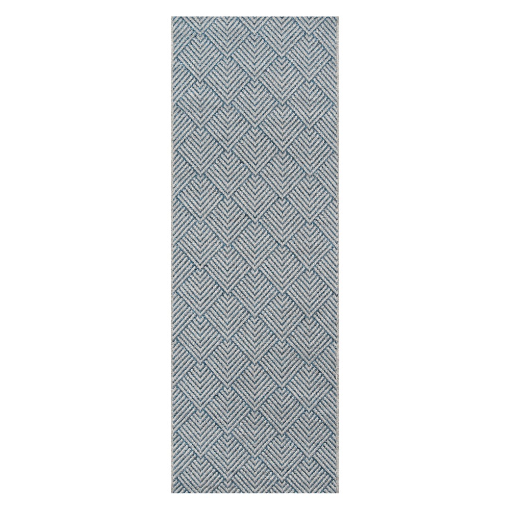  Runner Como Indoor/Outdoor Blue