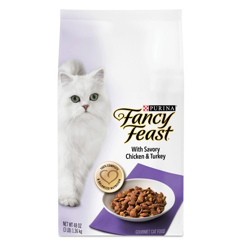 Purina Fancy Feast (Savory Chicken & Turkey) - Cat Food - 3lb Bag : Target