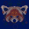 Junior's Design By Humans Red Panda Face By LetterQ T-Shirt - 2 of 3