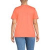 Lands' End Women's Relaxed Supima Cotton Crew Neck T-Shirt - 2 of 3