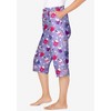 Dreams & Co. Plus Size Knit Sleep Capri - 4 of 4