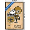 Trends International NFL New Orleans Saints - Retro Logo 14 Unframed Wall Poster Prints - 3 of 4
