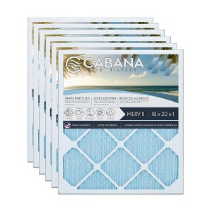 Cabana Air Filters HVAC Furnace Air Filters, MERV 11 - 1 of 4