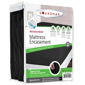 Guardmax Waterproof Mattress Protector Encasement with Zipper - 1 of 4
