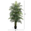 Nearly Natural 9-ft UV Resistant Artificial Areca Palm Tree (Indoor/Outdoor) - 2 of 4