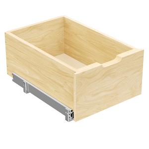 LOVMOR Pull Out Cabinet Organizer High Drawer, Pull Out Drawer for Kitchens Cabinet Pantry, Hard Close - 1 of 4