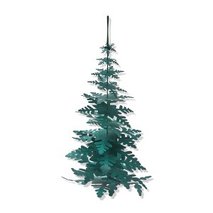 tagltd Paper Snowflake Tree Decor Tl Green - 1 of 2
