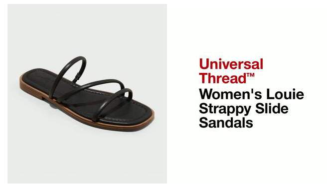 Women&#39;s Louie Strappy Slide Sandals - Universal Thread&#8482;, 2 of 9, play video