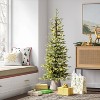 5' Pre-Lit Potted Slim Balsam Artificial Christmas Tree - Wondershop™ - 2 of 4