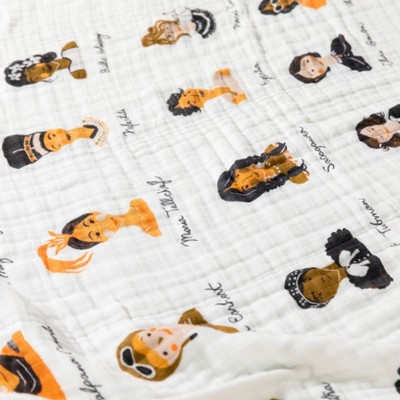 Women in History Organic Cotton Muslin Quilt