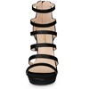 Allegra K Women's Open Toe Platform Gladiator Strappy Stiletto Heel Sandals - image 4 of 4