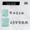 Design Imports Set of 6 Aqua Lattice A Mesh Laundry Bags: Polyester Lingerie & Wash Bag, Multipurpose, 19.75"x15.75" - 3 of 4