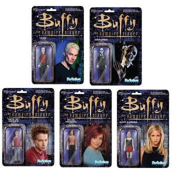 Funko Buffy the Vampire Slayer 3 3/4" Figure Set: Buffy, Willow, Oz, Spike, Gentleman