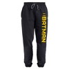 Batman Batman Symbol Unisex Jogger Sweatpants with Pockets for Men and Women Black - 3 of 4