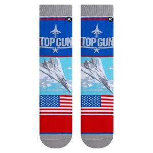 Odd Sox, Top Gun Mash Up, Funny Novelty Socks, Large - 1 of 4