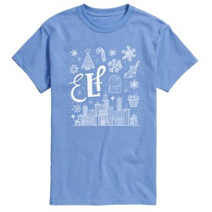 Men's - Elf - Doodle Logo Short Sleeve Graphic T-Shirt - 1 of 4