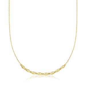 Pure Collection by Ross-Simons 18kt Gold Vermeil Multi-Shaped Bead Necklace - 1 of 4