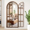PexFix Classic Arched Solid Wood Wall Mirror - 4 of 4