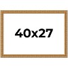 PosterPalooza | Contemporary Gold Picture Frame - UV Acrylic, Backing Board, Hanging Hardware Included - 2 of 4