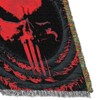 Northwest Marvel's Punisher, 'Center Target' Woven Tapestry Throw Blanket 48" x 60" - 3 of 4