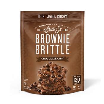Sheila G's Brownie Brittle, Chocolate Chip, Thin & Crunchy Cookies - 5oz