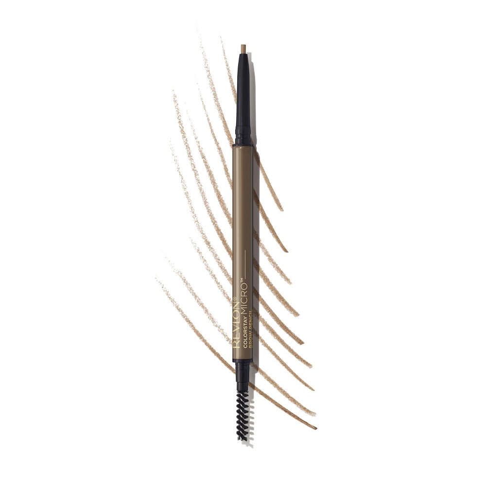 Photos - Eye / Eyebrow Pencil Revlon Colorstay Micro Brow Pencil - Ash Blonde - 0.003oz 