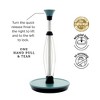 Kamenstein Perfect Tear Paper Towel Holder, Ocean Teal - 3 of 4