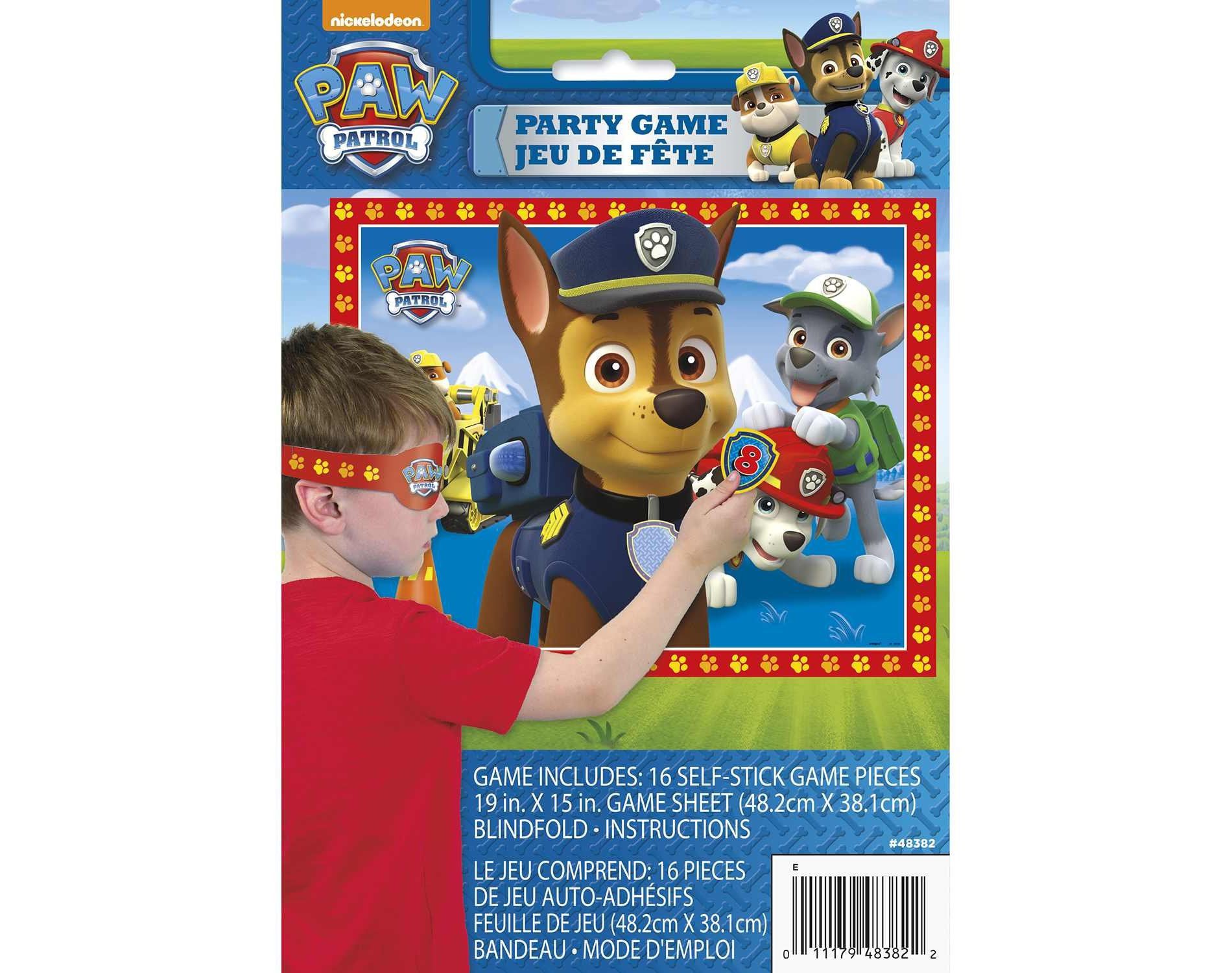 Paw Patrol Party Game for 16 Players – Kids Birthday Game Activity for Paw Patrol Themed Parties