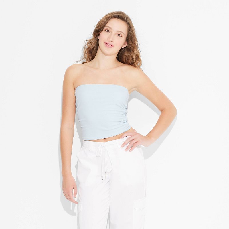  Women's Ribbed Tube Top - Wild Fable™, 2 of 4