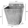 Root & Vessel Self Watering Plastic Wall Planter - 4 of 4