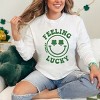 Simply Sage Market S.W.Smiley Feeling Lucky Smiley Face Garment Dyed Long Sleeve - 2 of 4