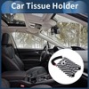Unique Bargains Car Tissue Box Organizer Plush 10.24"x7.09"x1.18" 1 Pcs - 2 of 4