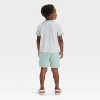 Toddler Boys' 2pc Bluey Polo Top & Shorts Set - Oatmeal - 2 of 4