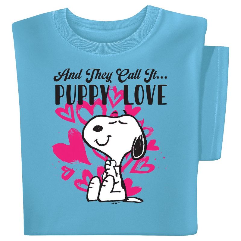 Collections Etc Snoopy Puppy Love  T-shirt, 2 of 5