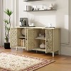 NicBex Modern Rattan/Hollowed Decorative Sideboard Cabinet with Multi-layer Shelves,Accent Sideboard Buffet Cabinet for Kitchen,Dining Room - 4 of 4
