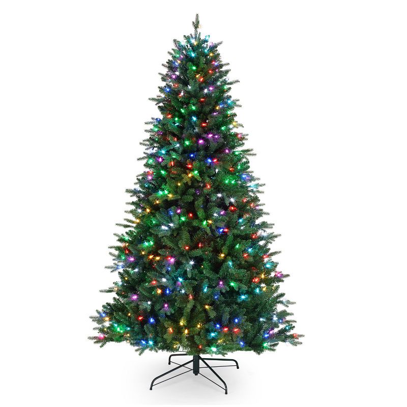 7.5' Alexa Enabled RGB LED Illuminated Christmas Tree – Mr. Christmas, 2 of 12