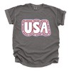 Simply Sage Market USA Outline Garment Dyed Tee - 3 of 4