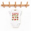 The Juniper Shop Watermelon Chart Summer Vibes Flutter Sleeve Bodysuit - 3 of 4