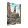 18" x 24" Us Cityscape Philadelphia by Melissa Wang - Trademark Fine Art: Gallery-Wrapped Canvas, Digital Art Reproduction - 2 of 4