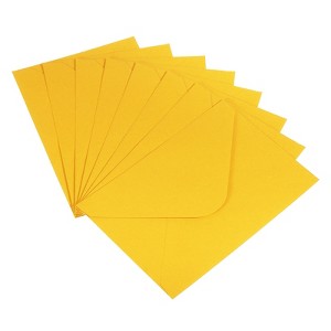 Unique Bargains Blank Paper Mini Vintage DIY Greeting Card Envelope 50 Pcs - 1 of 4