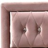 Acme Furniture Reggie Dresser Pink Fabric - 2 of 4