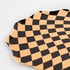 Meri Meri Halloween Checker Side Plates (Pack of 8) - 3 of 4