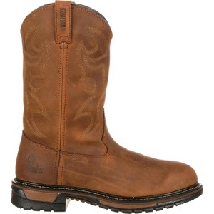 Men's Rocky Original Ride Branson Roper Waterproof Western Boots - 1 of 4