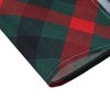 Unique Bargains Christmas Place Mats Linen Red Green Beige White 13"x17.7" 2 Pcs - 4 of 4